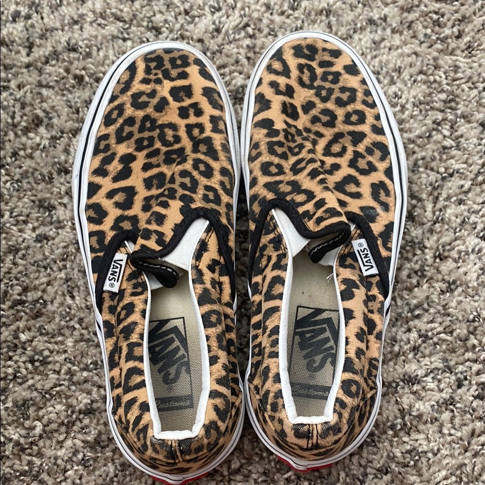 Cheetah Print Vans